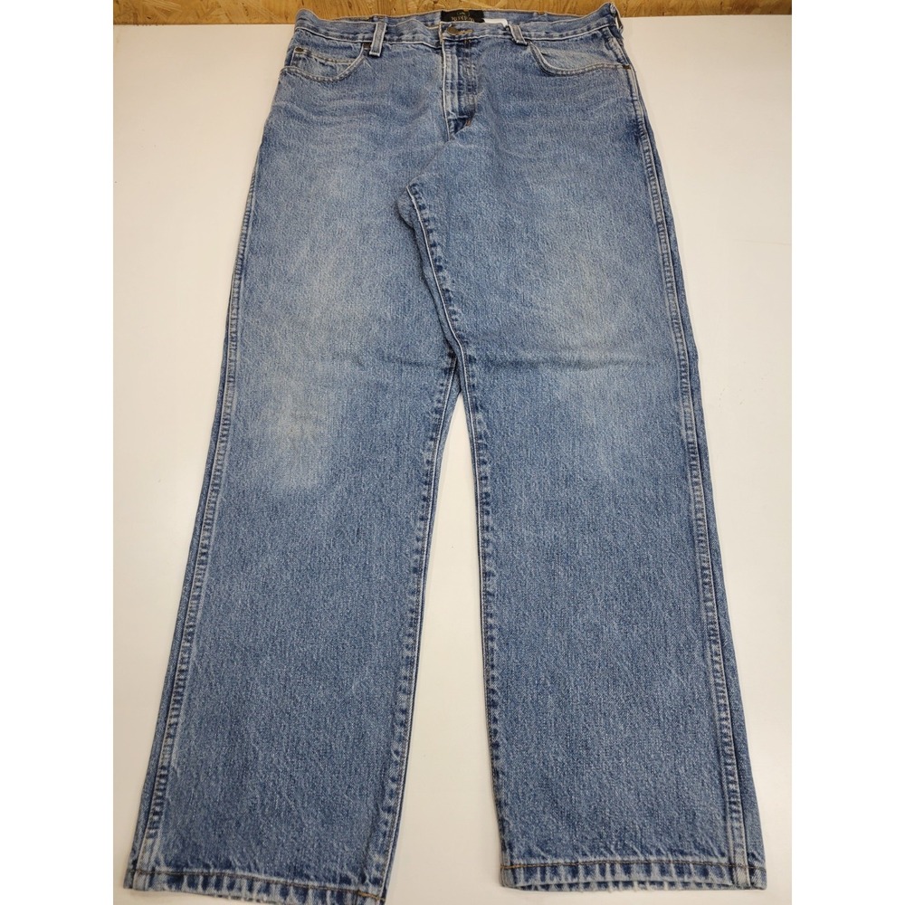 RedHead Classic Fit Mens Jeans 38x32 Medium Wash Straight Leg Denim Bass Pro
